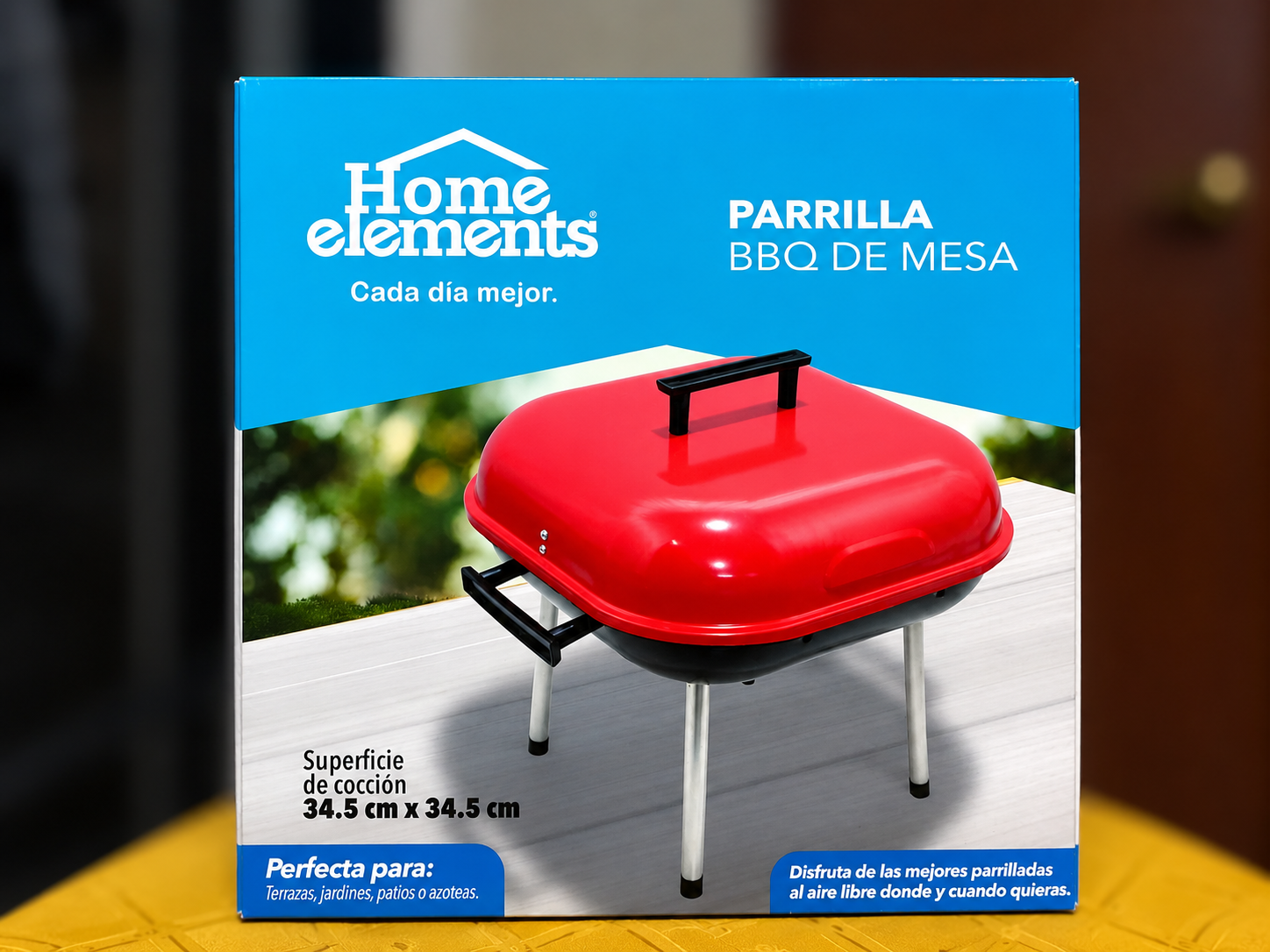 PARRILLA BBQ DE MESA - HOME ELEMENTS