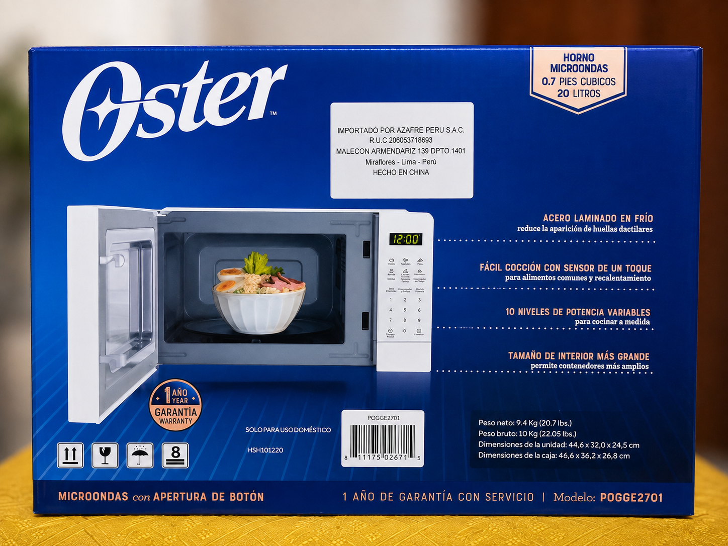 HORNO MICROONDAS - OSTER
