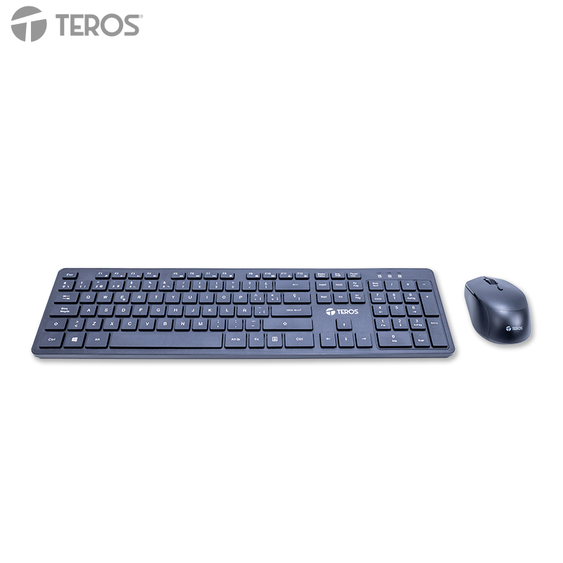 COMBO INALÁMBRICO TECLADO Y MOUSE - TEROS TE-5013S